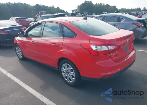 2012 Ford Focus Se из США, поврежденный, VIN 1FAHP3F20CL374707